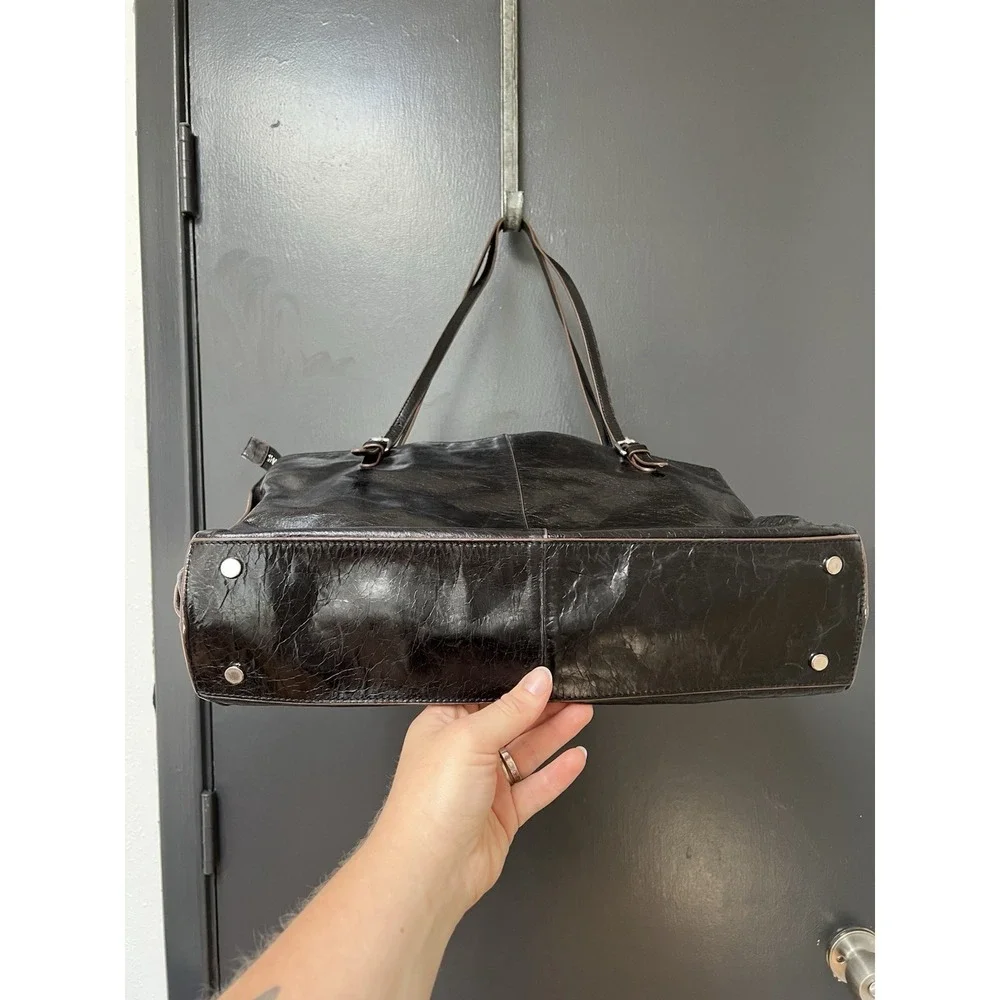 HOBO polished leather